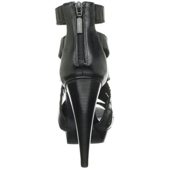 Report signature ditmar black heels - Picture 3 of 11